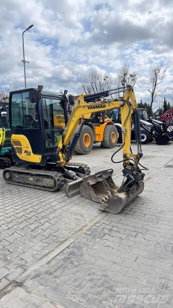 Yanmar SV 22 Mini kotrók < 7t