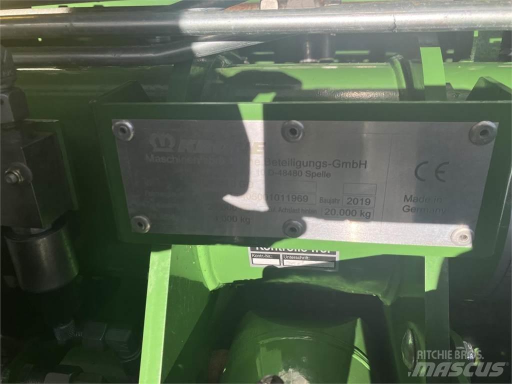 Krone ZX 470 GD Önrakodó pótkocsik