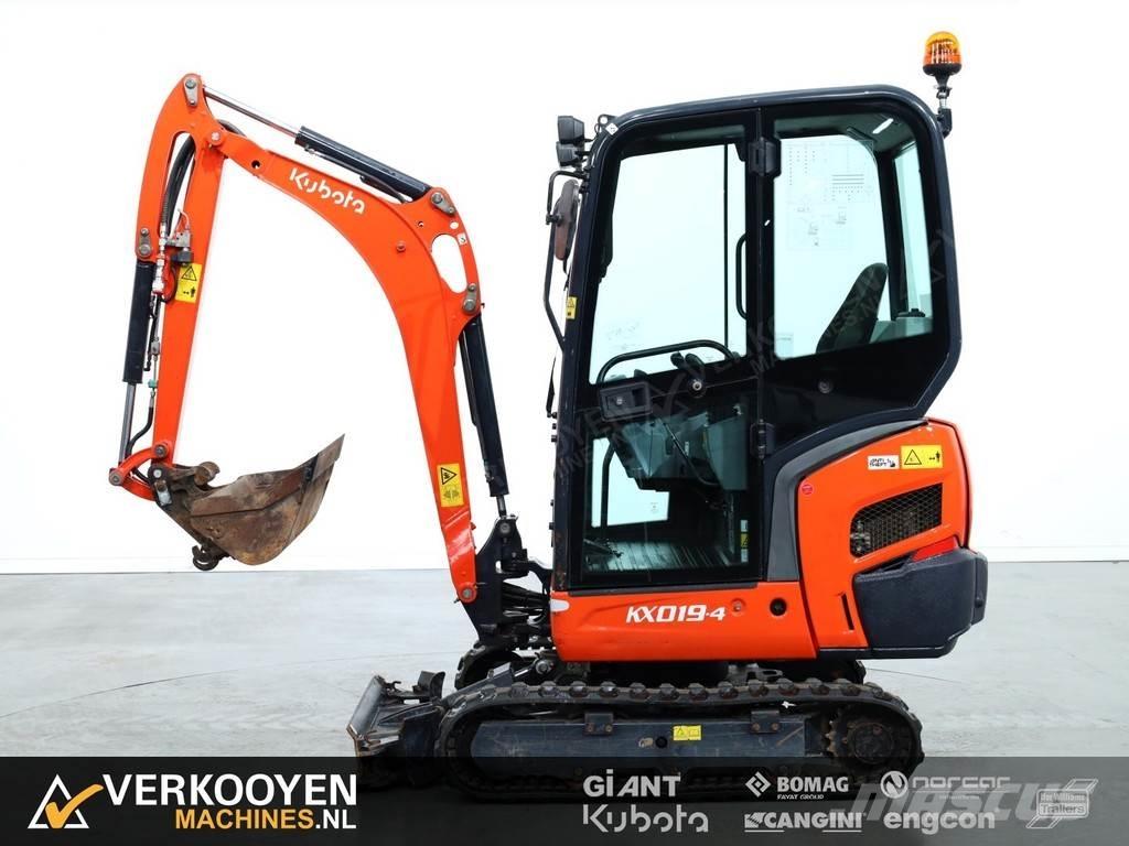 Kubota KX019-4 Mini kotrók < 7t