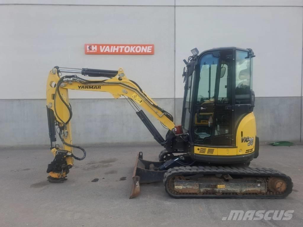 Yanmar Vio 38-U Mini kotrók < 7t