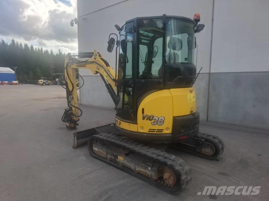 Yanmar Vio 38-U Mini kotrók < 7t