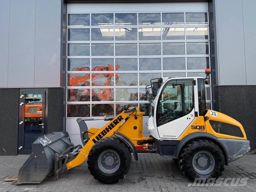 Liebherr L508 Gumikerekes homlokrakodók