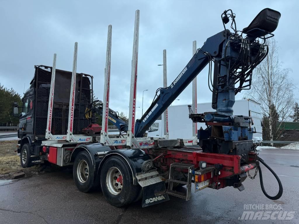 Scania R 560 Rönkszállító teherautók
