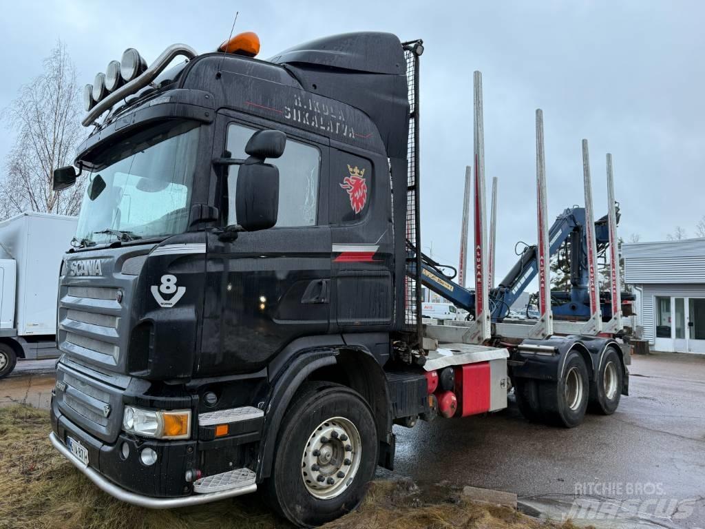Scania R 560 Rönkszállító teherautók