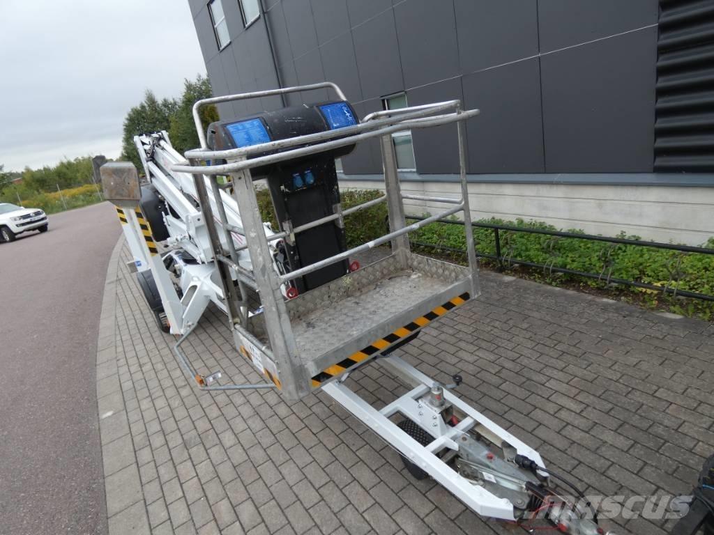 Dino 180 XT  Skylift Pótkocsira szerelt emelők és állványok