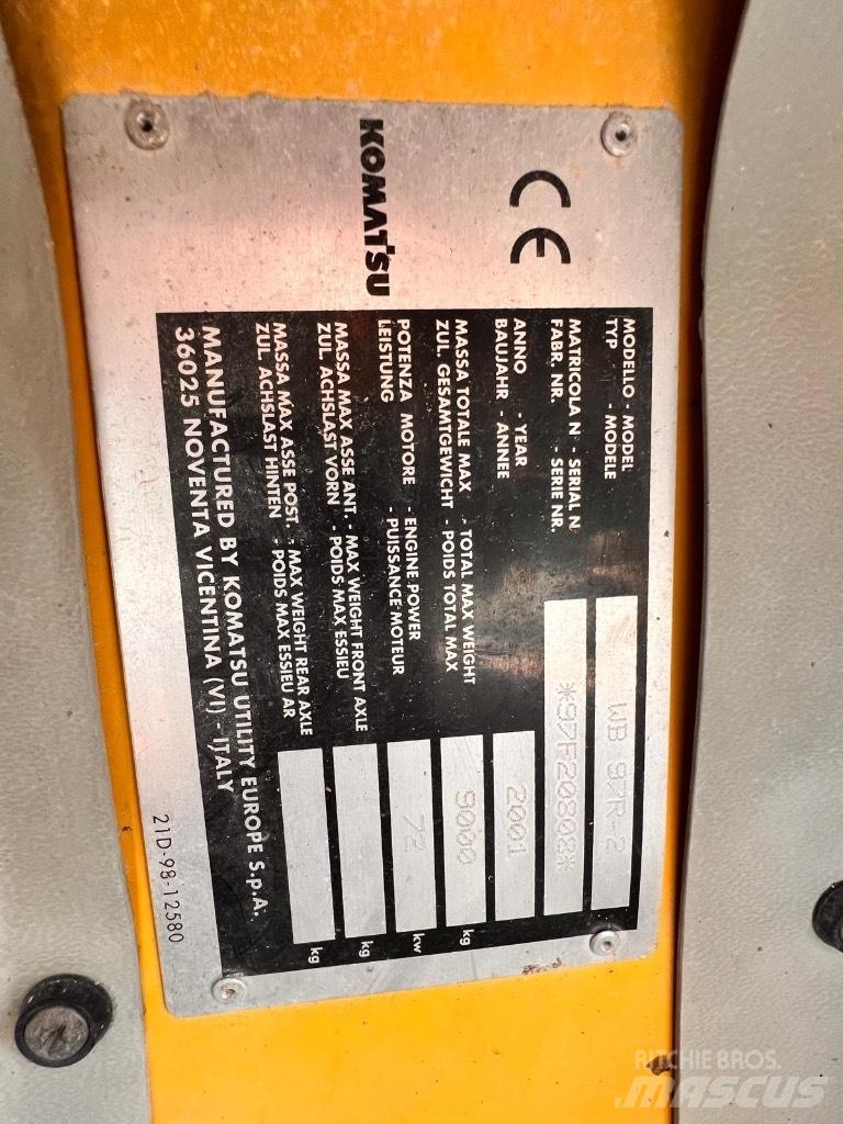 Komatsu WB 97 R-2 Kotrórakodók