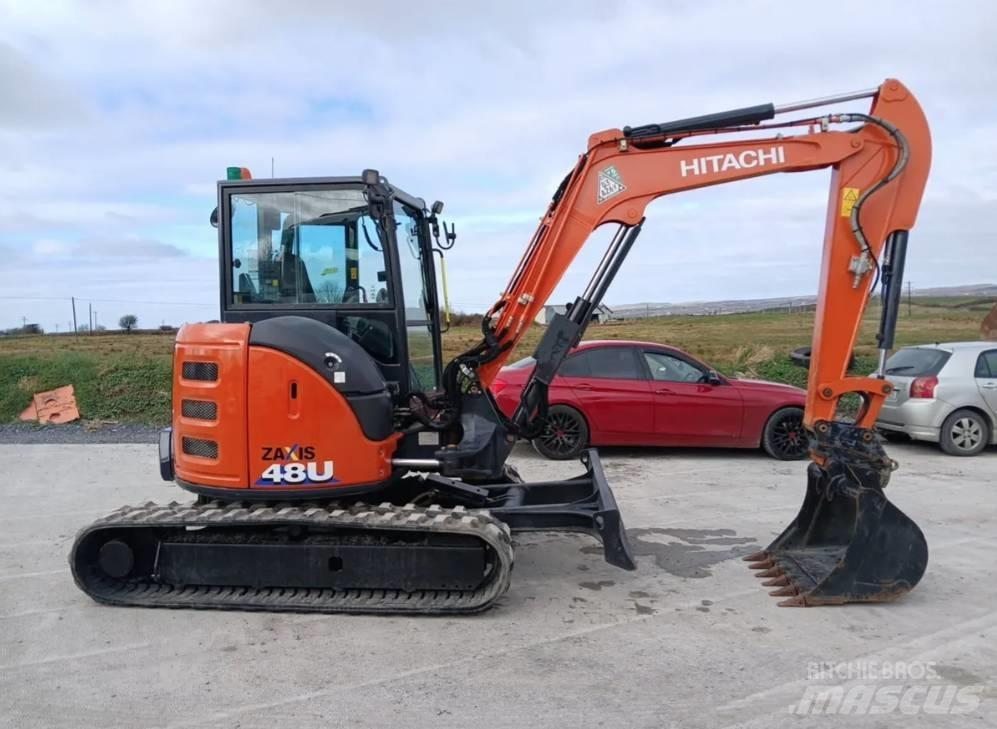 Hitachi ZX 48 U Mini kotrók < 7t