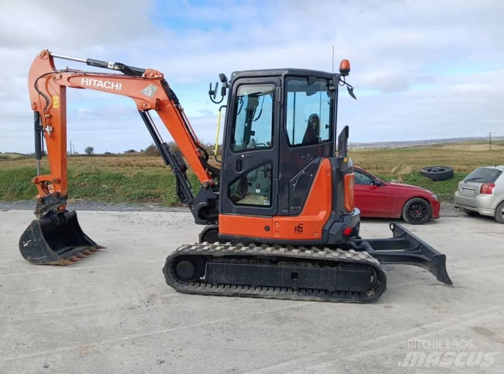 Hitachi ZX 48 U Mini kotrók < 7t