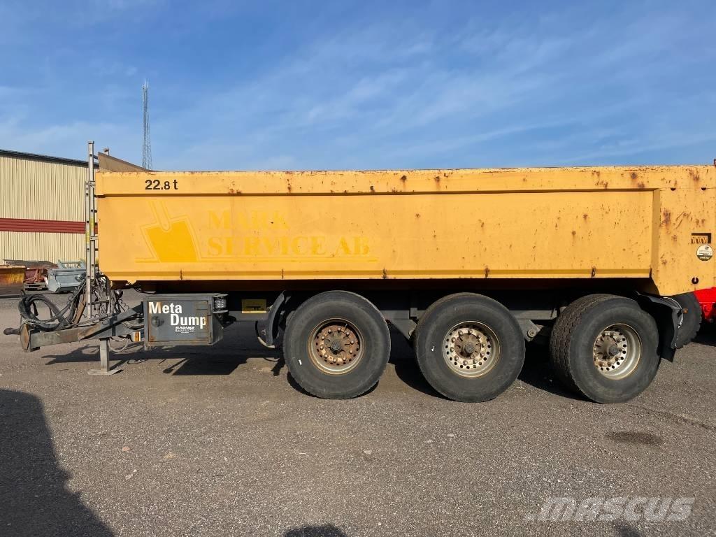 Metsjö Meta Dump 6.3 Billenő Mezőgazdasági pótkocsik
