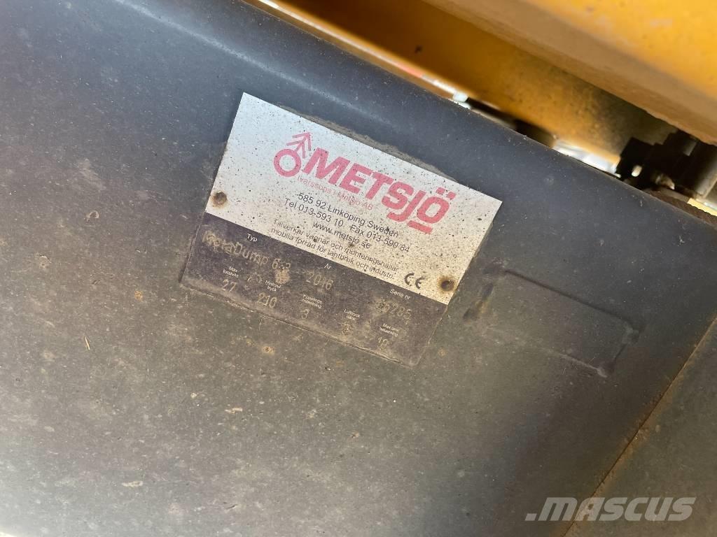 Metsjö Meta Dump 6.3 Billenő Mezőgazdasági pótkocsik