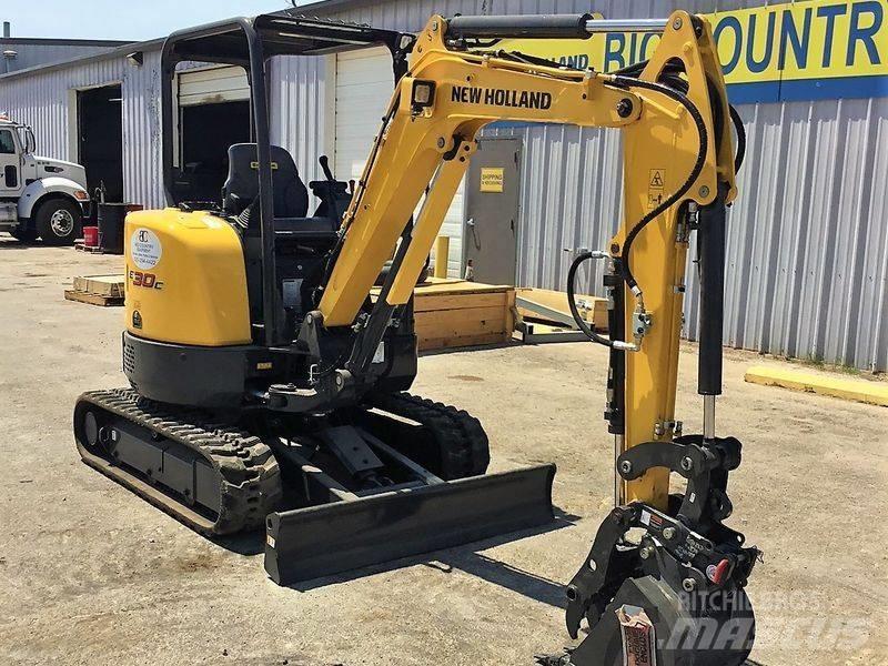New Holland E30C Mini kotrók < 7t