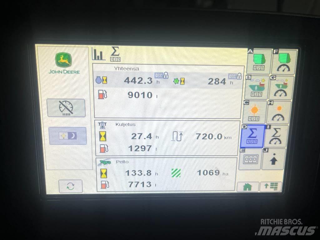 John Deere 9700i Önjáró szecskázók