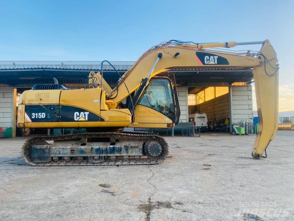 CAT 315 D L Lánctalpas kotrók