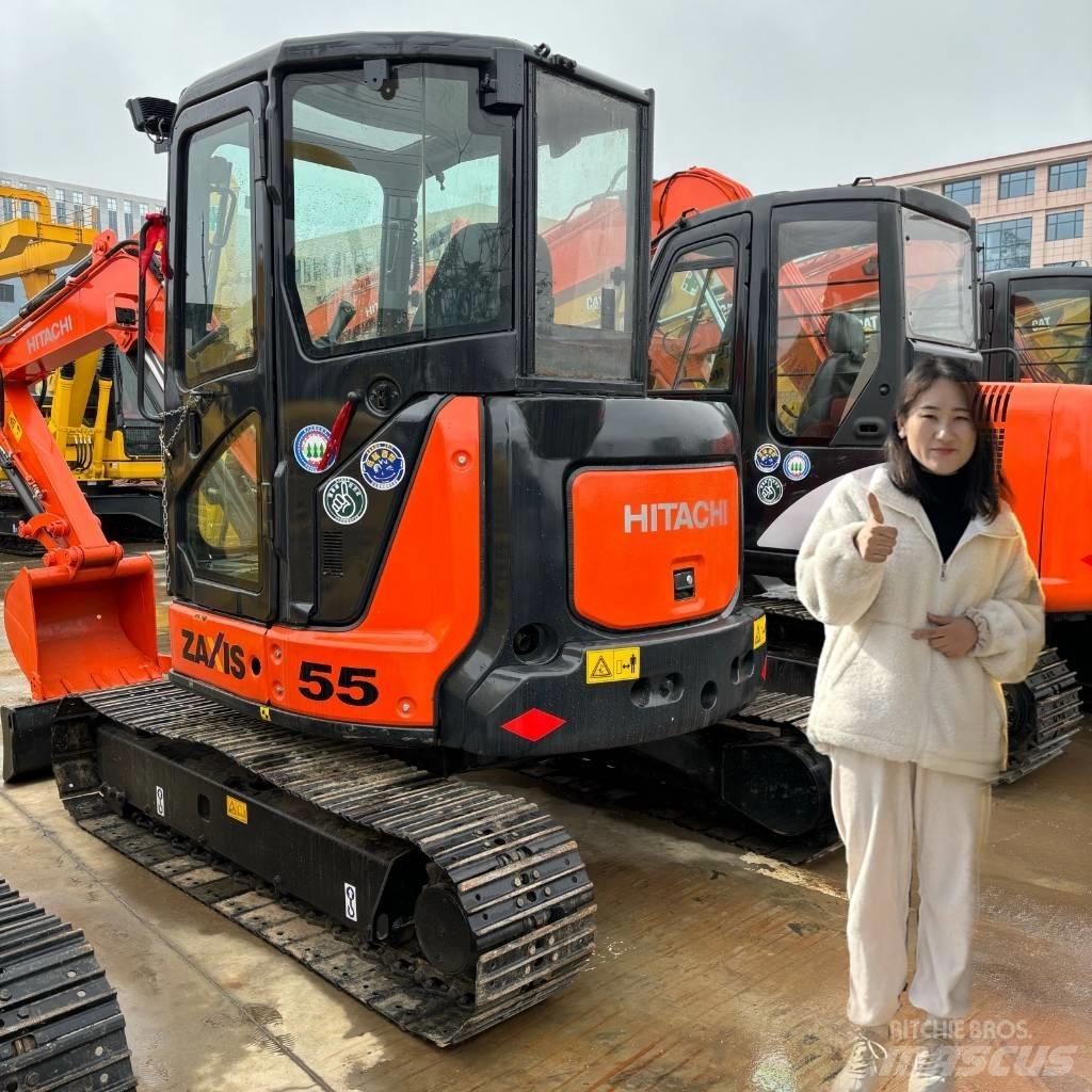 Hitachi ZX 55 Mini kotrók < 7t