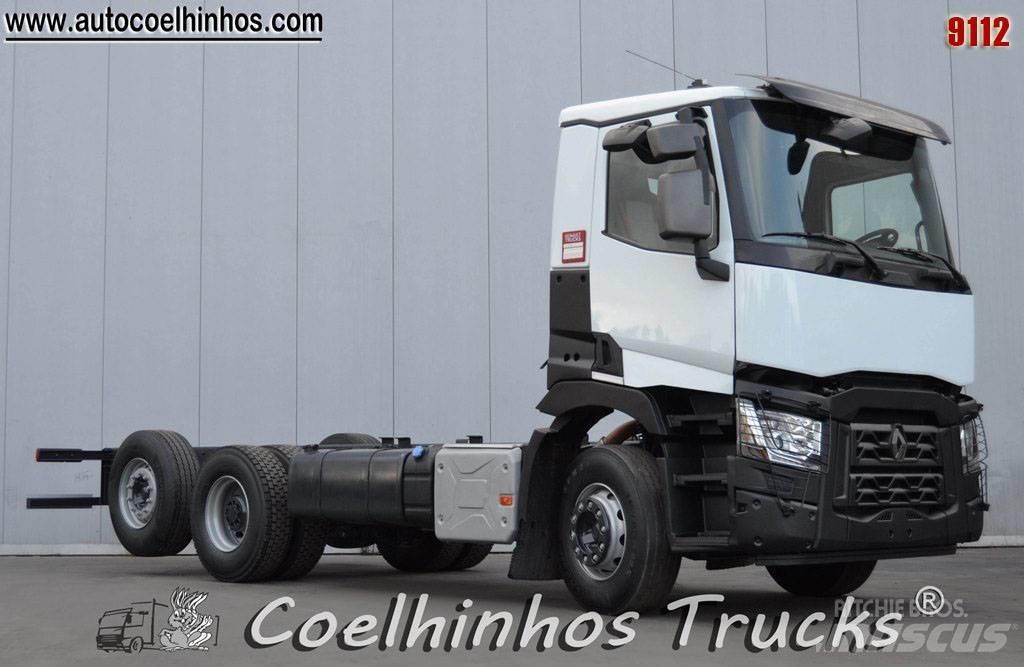 Renault T 440  6x2 Fülkés alváz