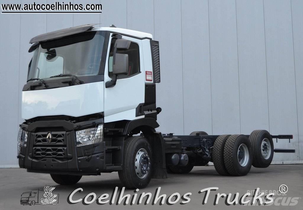 Renault T 440  6x2 Fülkés alváz