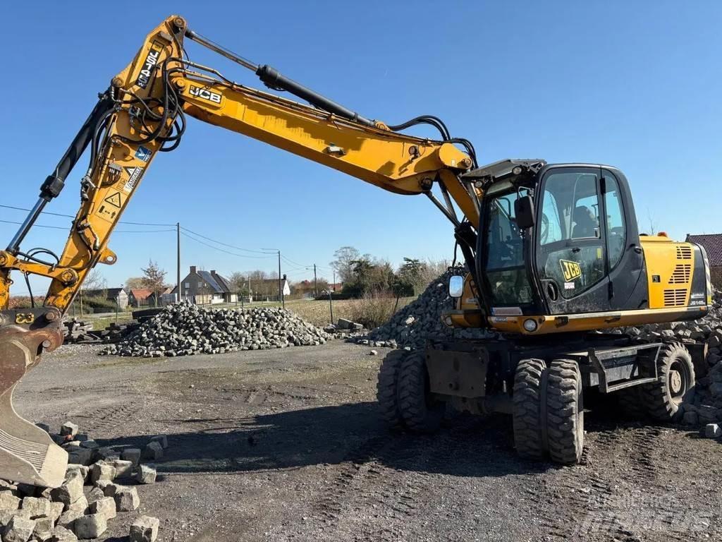 JCB JS145W Gumikerekes kotrók