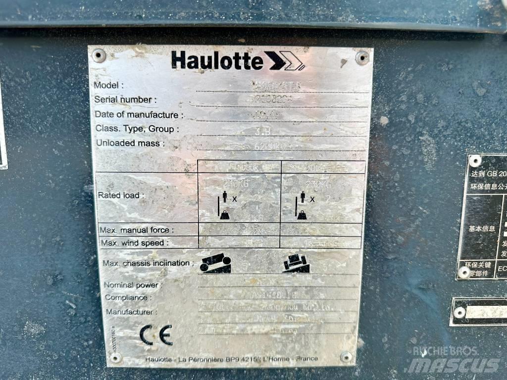 Haulotte HA16RTJ Karos emelők