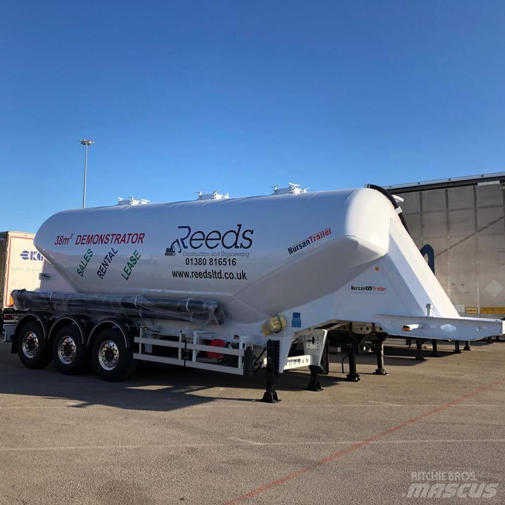 Nursan dry tanker Tartályos félpótkocsik