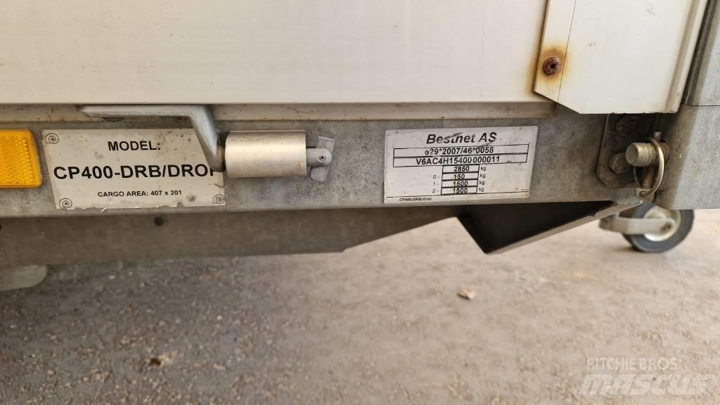  Aku CP400-DRB/drop Járműszállító pótkocsik