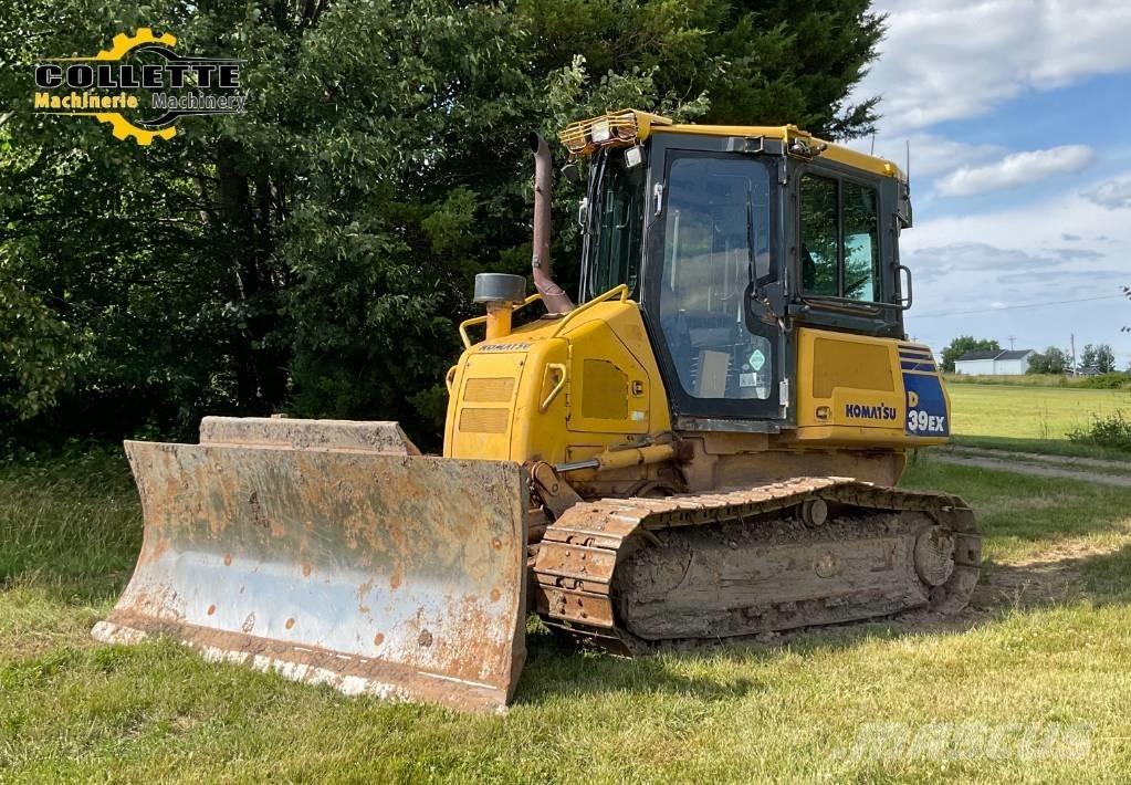 Komatsu D 39 EX lánctalpas dózerek