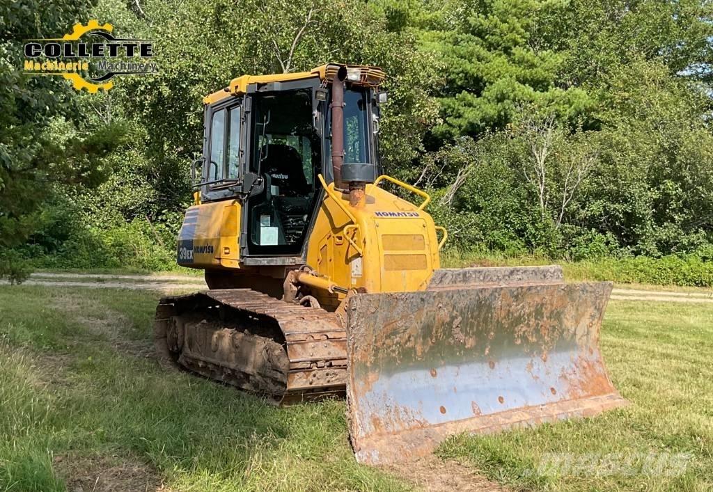 Komatsu D 39 EX lánctalpas dózerek