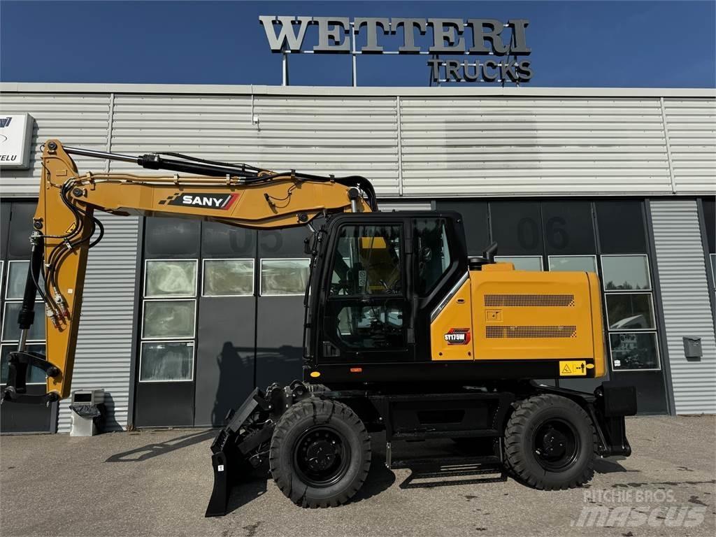 Sany SY175W Gumikerekes kotrók