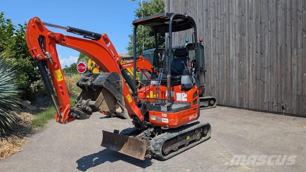 Kubota U 17-3 Mini kotrók < 7t