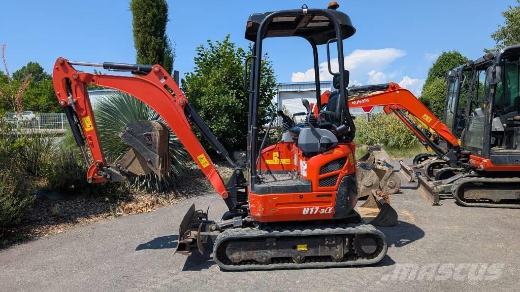 Kubota U 17-3 Mini kotrók < 7t