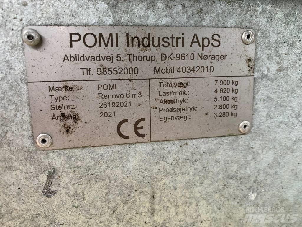 Pomi Renovo 6 m3 Hulladék kompresszorok