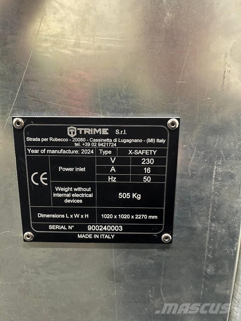 Trime X-Safety mini Acélszerkezetes épületek