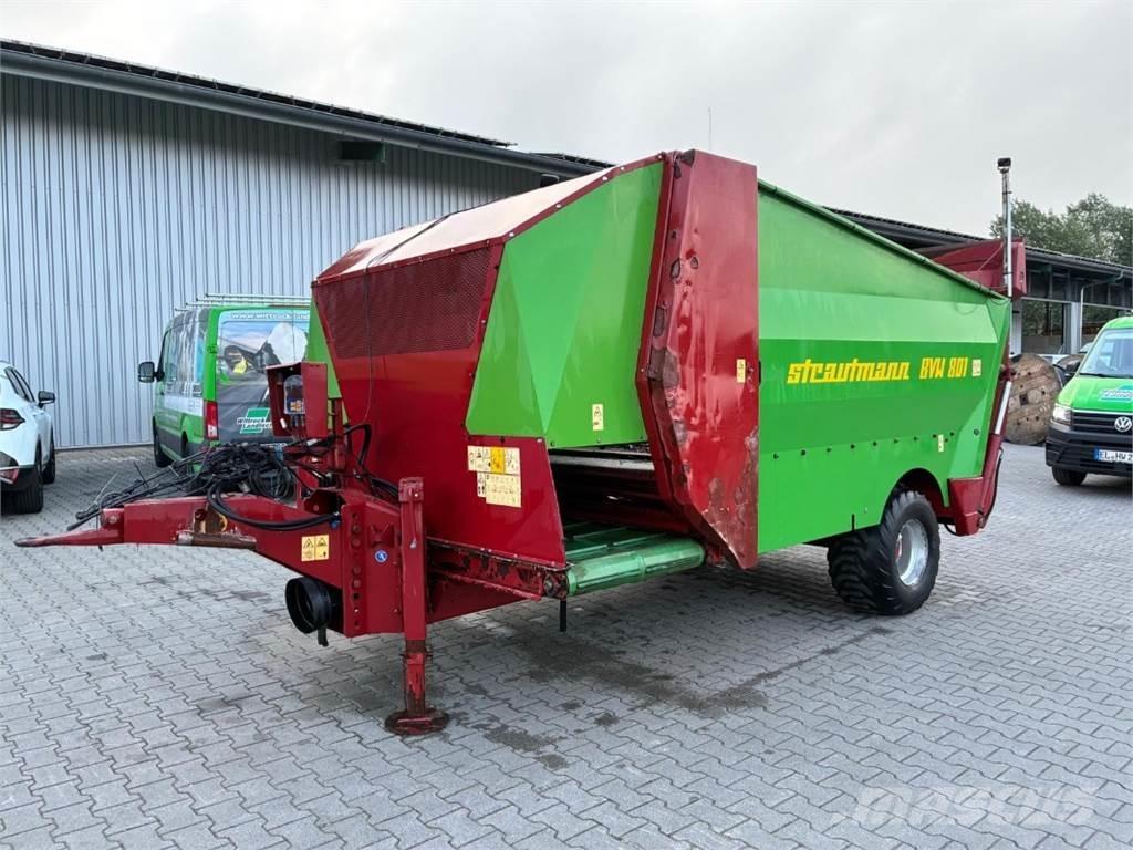 Strautmann BVW 801 Hulladékároló tartály,ventilátor,felvonó