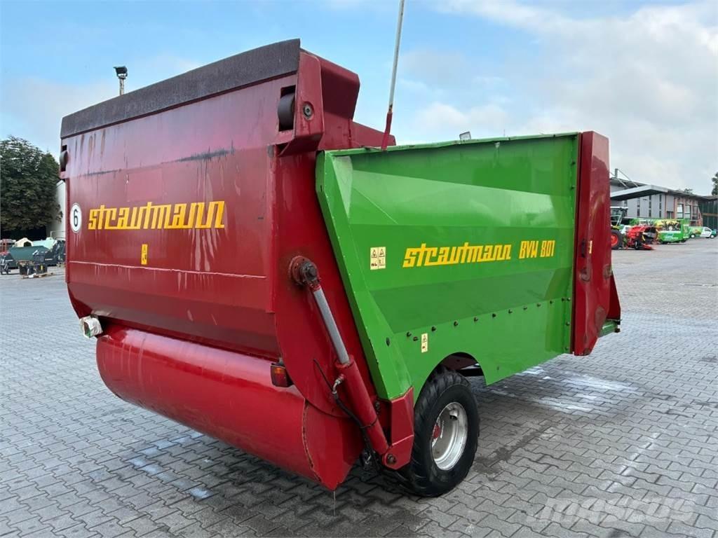 Strautmann BVW 801 Hulladékároló tartály,ventilátor,felvonó