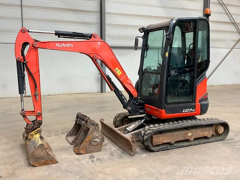 Kubota U 27-4 Mini kotrók < 7t