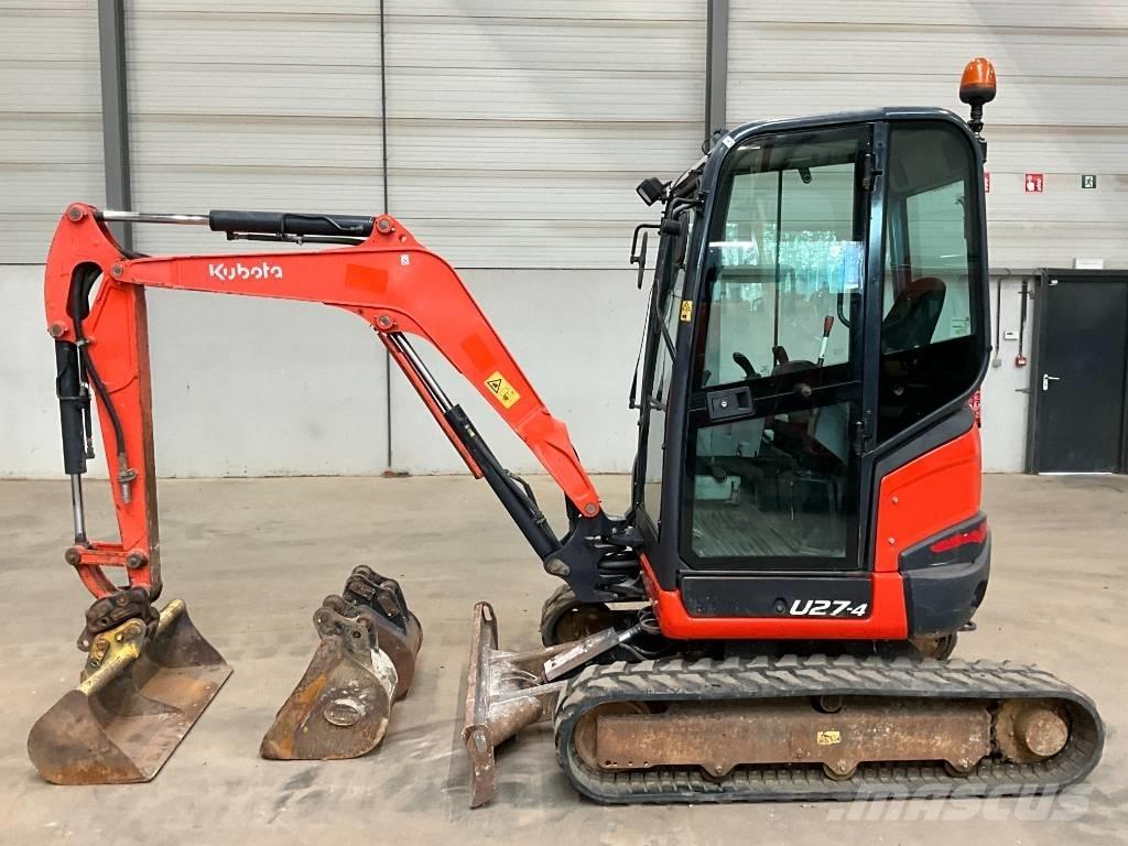 Kubota U 27-4 Mini kotrók < 7t
