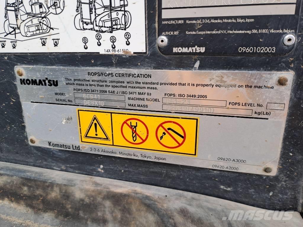 Komatsu D61PXI-23 lánctalpas dózerek