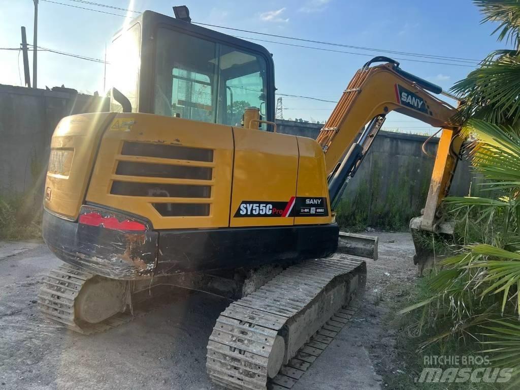 Sany sy55cpro Lánctalpas kotrók