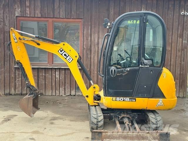 JCB 8018 Mini kotrók < 7t