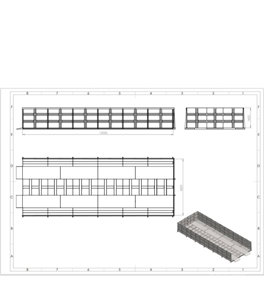  Bulk loading tray Anyagmozgatás - Egyebek
