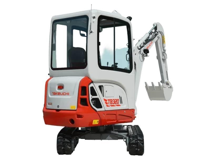 Takeuchi TB320 Mini kotrók < 7t