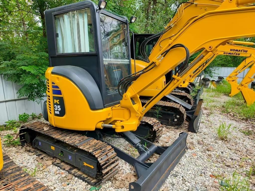 Komatsu PC 35 MR Mini kotrók < 7t
