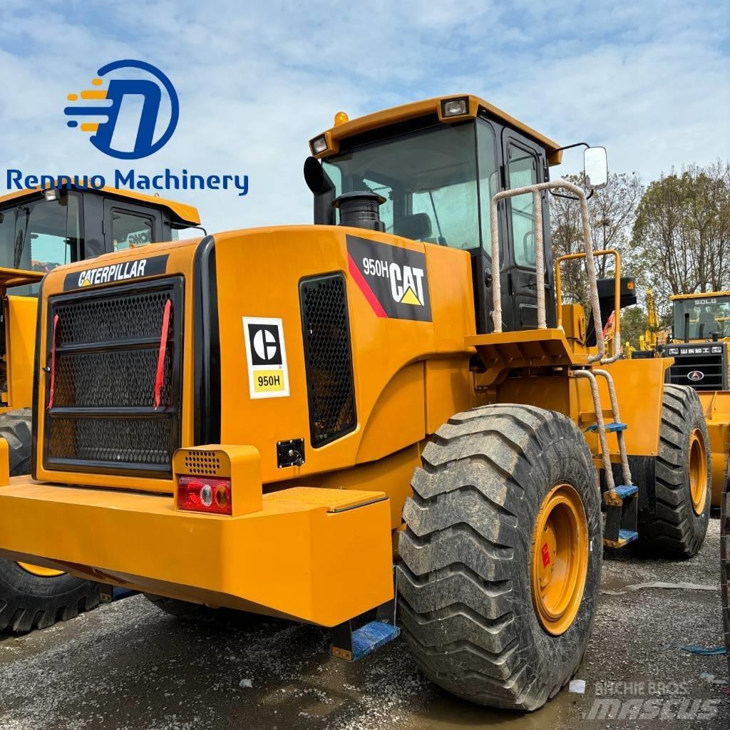 CAT 950 H Gumikerekes homlokrakodók