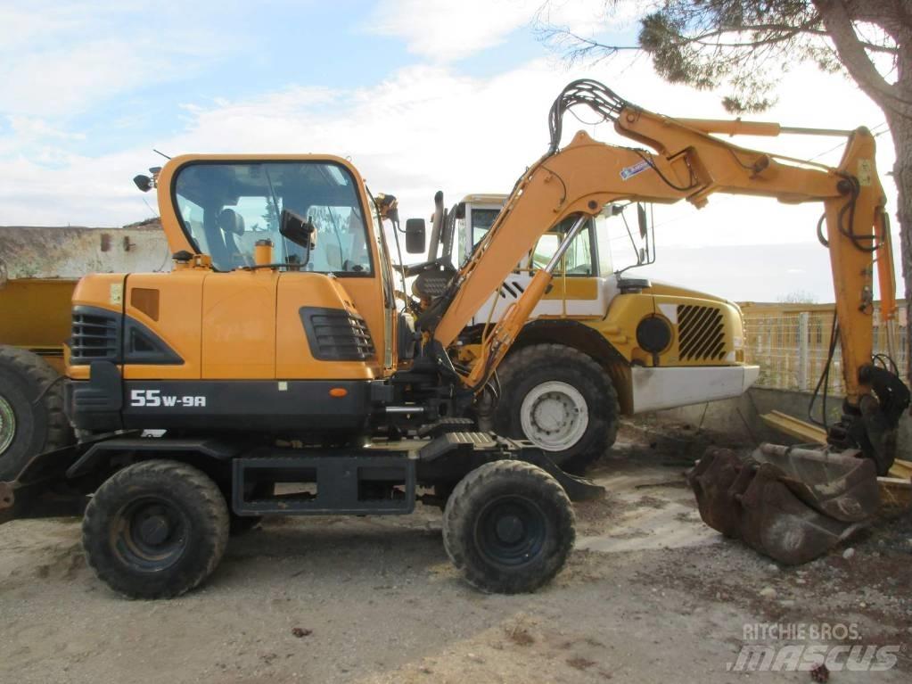 Hyundai R 55W 9A Mini kotrók < 7t