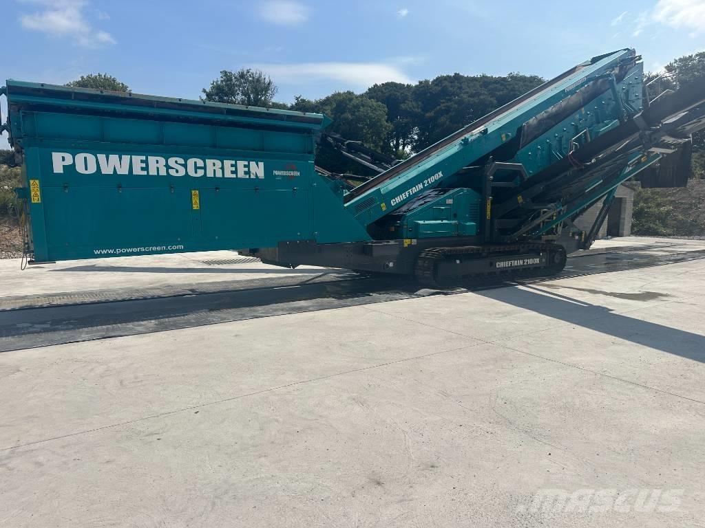 PowerScreen 2100X Mobil szűrők