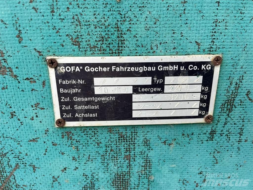  SONSTIGE Gofa Egyéb mezőgazdasági gépek