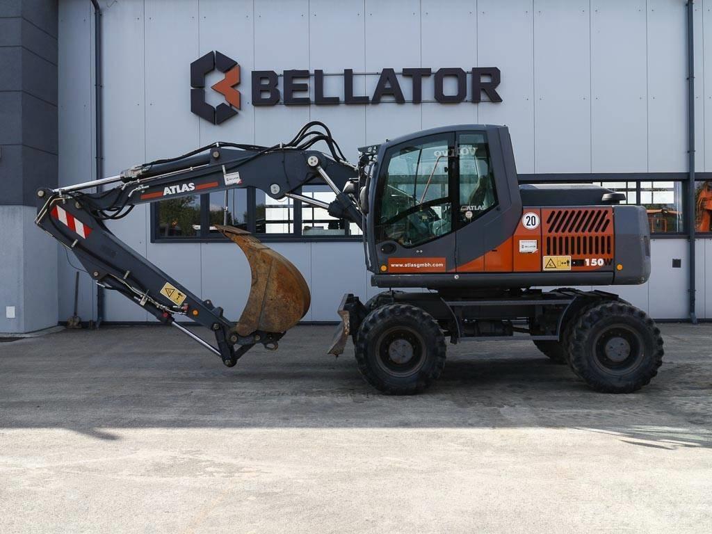 Atlas 150 W Gumikerekes kotrók
