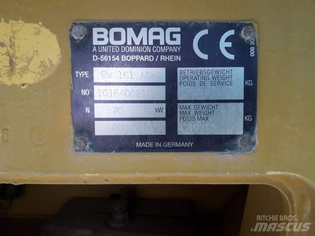 Bomag BW161AD-2 Ikerdobos hengerek