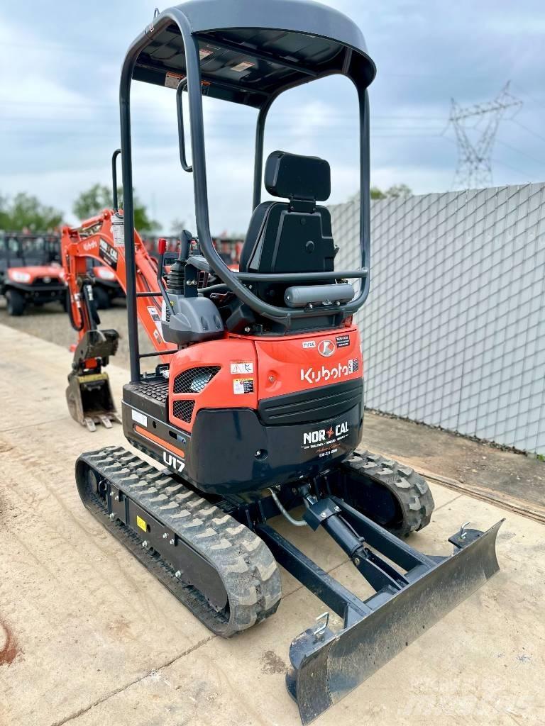 Kubota U 17 Mini kotrók < 7t