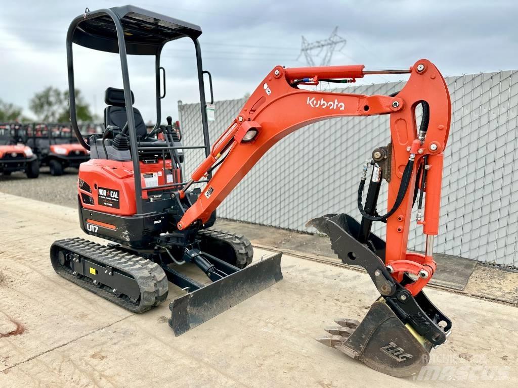 Kubota U 17 Mini kotrók < 7t