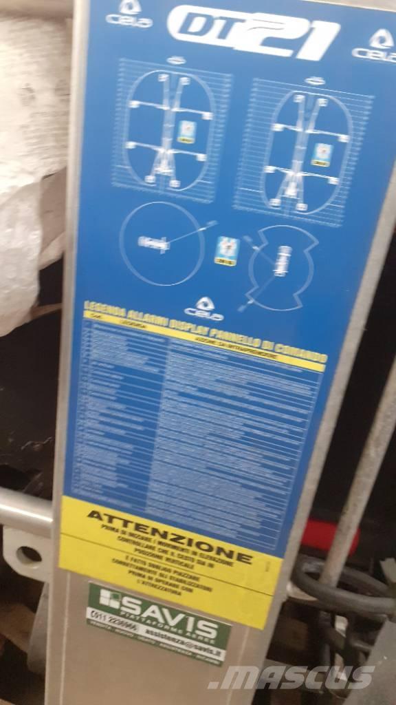 Cela DT 21 Teherautóra szerelt emelők és állványok